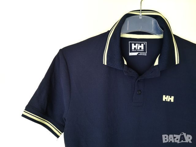 🏕️ HELLY HANSEN KOS POLO — мъжка тениска с яка, снимка 13 - Тениски - 46737649