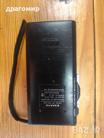 SANYO TRC 5680 MICROCASSETTE RECORDER, снимка 3 - Радиокасетофони, транзистори - 50616443