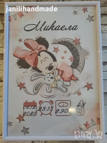 Бебешки визитки, снимка 3 - Други - 54250518