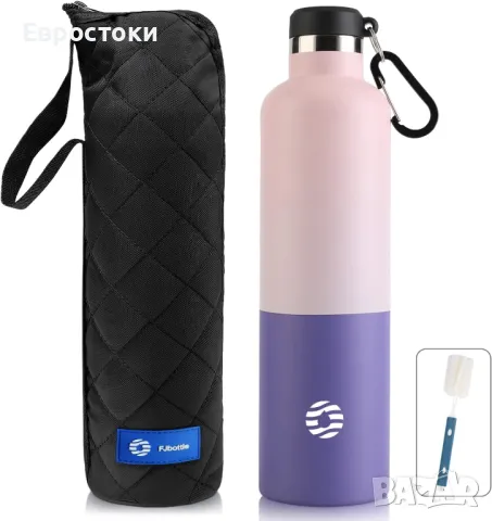 Fjbottle FEIJIAN FJbottle Вакуумно изолирана бутилка за вода от неръждаема стомана 750/1000 мл, снимка 1 - Спортна екипировка - 48654066