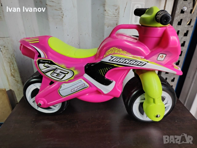 Мотоциклет Rіdе-оn Іnjusа - Тundrа, Розов, снимка 3 - Коли, камиони, мотори, писти - 54049885