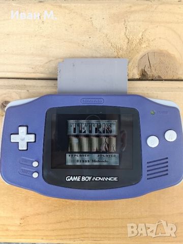 Nintendo Game Boy advance + игра Tetris , снимка 2 - Nintendo конзоли - 46684388