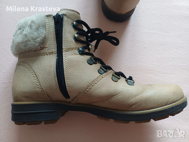 номер 37 Два чифта общо естествена кожа, снимка 2 - Дамски боти - 53070514