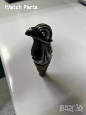 Винтидж посребрена тапаз за бутилка, снимка 2 - Други ценни предмети - 52691274