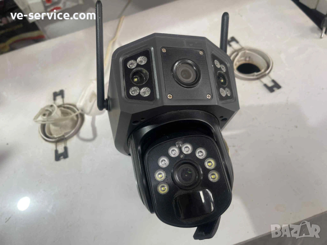 ИП/4G Камера SH600JDL-4G/WIFI със слот за SIM карта, два обектива, Colorview, снимка 3 - IP камери - 53108541