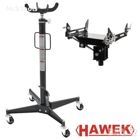 Крик за скоростни кутии 0.5 тона 111 – 195 см + Адаптер HAWEK