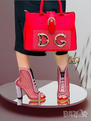 летни боти dolce gabbana, снимка 3 - Дамски боти - 51457152