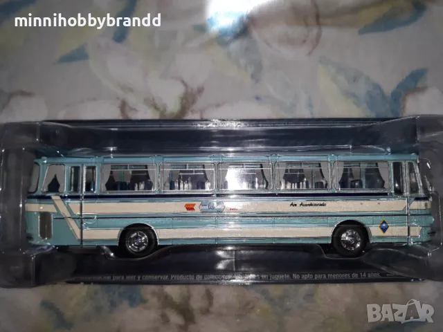 Setra Seida- Чавдар 11м4 Autobus Pullman 1.43  scale Ixo - Salvat , снимка 1 - Колекции - 47246333