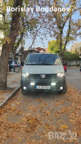 VW Фолксваген T5 Автоматик 9 места, снимка 1 - Бусове и автобуси - 47820983