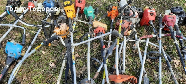 Тример за трева 17 броя бензинови, снимка 6 - Градинска техника - 53692875