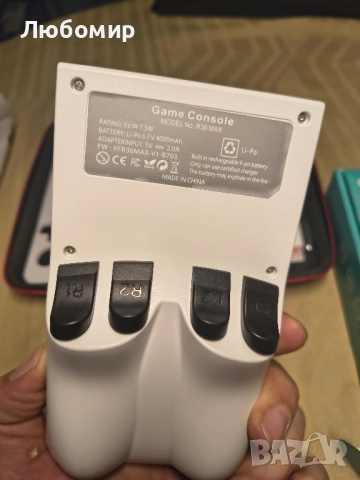 WDYQJE R36MAX Ретро ръчна игрова конзола, 4.0-инчов IPS екран, ретро игрова конзола, Linux , снимка 10 - Други игри и конзоли - 52335414