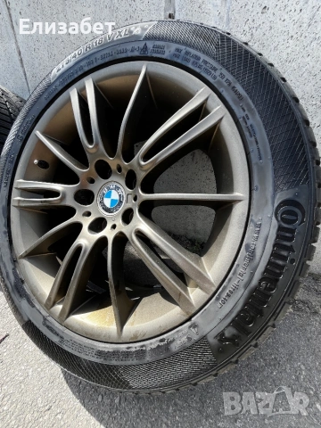 Джанти 18 , 5/120 Спорт пакет + гуми Continental , BMW БМВ