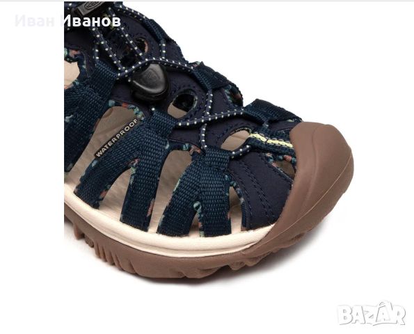  Сандали Keen Whisper 1025039 Тъмносин номер 42-43, снимка 6 - Мъжки сандали - 46589430