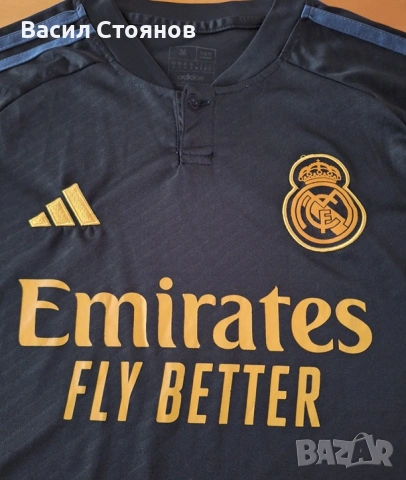 Реал Мадрид / Real Madrid 2023-24 adidas away jersey, снимка 2 - Фен артикули - 51336544