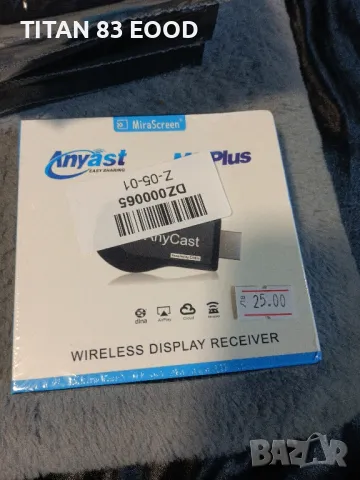 AnyCast 1080P безжичен WiFi дисплей, снимка 1 - Приемници и антени - 48865812