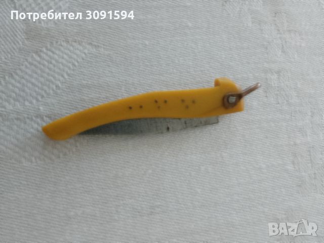  Старо детско джобно ножче  от кост, снимка 1 - Други ценни предмети - 45560074