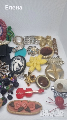голям лот брошки, снимка 3 - Други - 51616421