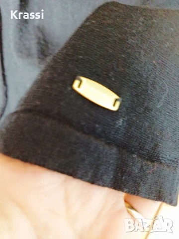 Черна жилетка мерино вълна Л Jean Paul , снимка 2 - Жилетки - 53221258