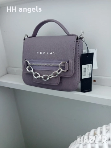 Replay чисто нова дамски чанта с дълга/кросбоди дръжка