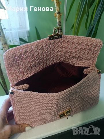 ръчно плетена чанта , снимка 2 - Чанти - 54255838
