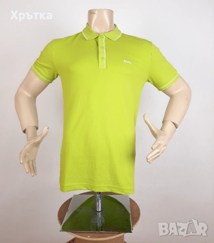 Hugo Boss Paule - Оригинална мъжка тениска с яка