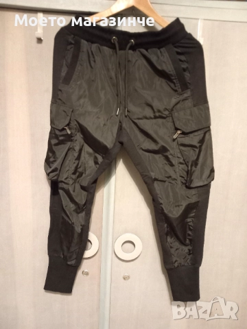 Нов модерен спортен панталон за момчета размер 150-160 см., без етикет, снимка 2 - Детски панталони и дънки - 52141709