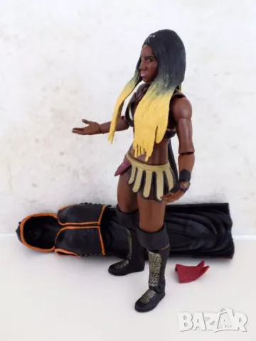 Екшън фигура WWE Ember Moon Athena Ембър Муун  Mattel Elite Collection figure играчка AEW Атина, снимка 6 - Фигурки - 48791764