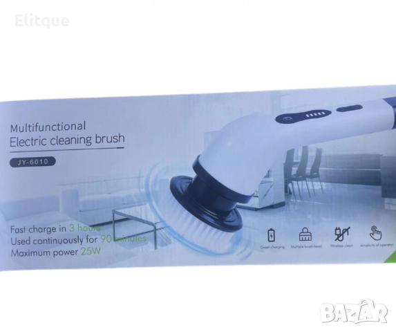 Мултифункционална електрическа четка за почистване, снимка 2 - Друга електроника - 52852436