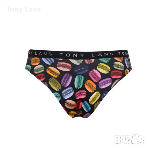 Tony Lans Бразилиана - Maccarons, черно | 7117-9, снимка 2 - Бельо - 45889525