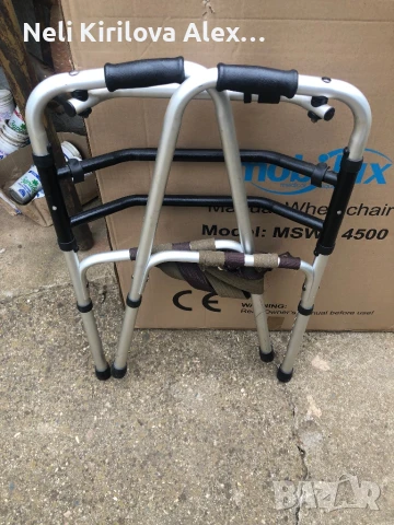 Проходилка направена и да се сяда, снимка 3 - Ролатори - 50469020