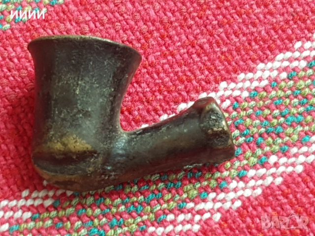 Лула бронзова османска, снимка 2 - Антикварни и старинни предмети - 54283576