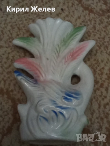 Ваза с риба порцелан 51707, снимка 2 - Вази - 52044398