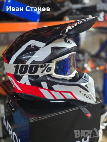 каска L ендуро /мотокрос, снимка 4 - Спортна екипировка - 52201505