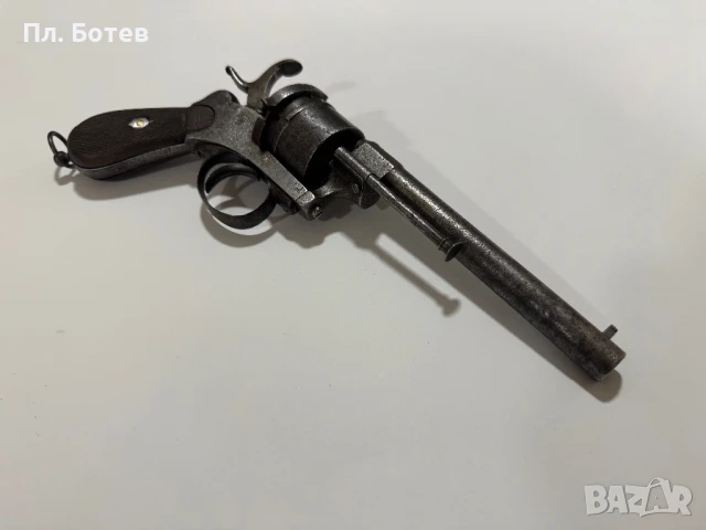 Стар револвер, пистолет, снимка 3 - Антикварни и старинни предмети - 51156855