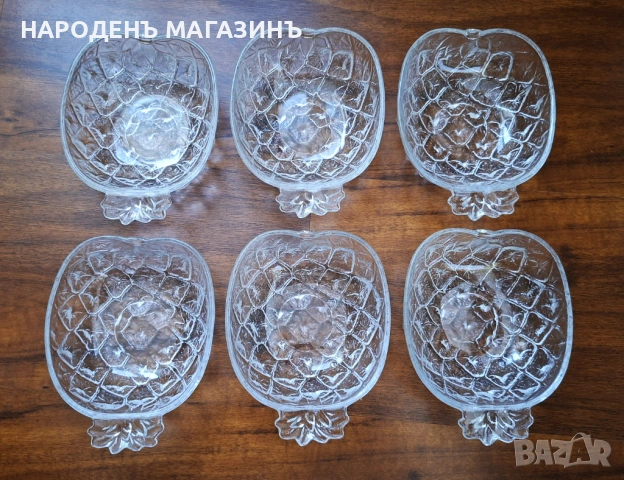 BORGONOVO - ITALY - НОВ сервиз за плодови салати кремове десерти чинии сервиз кутия купи , снимка 6 - Други ценни предмети - 53179234