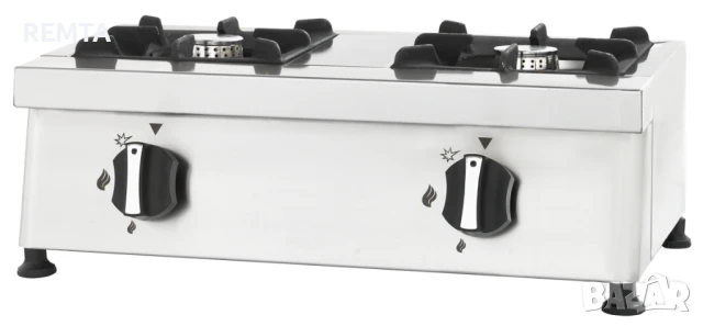 Газов котлон с 2 горелки (7 kW) 57х39 см