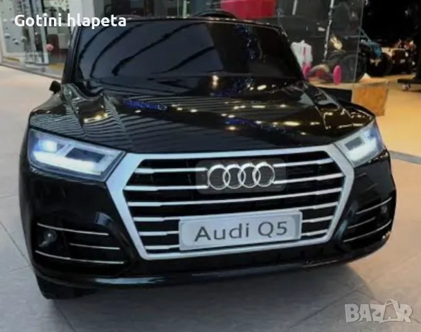  Акумулаторен Двуместна джип Audi Q5 4X4 24V батерия,MP4, снимка 3 - Електрически играчки - 50269143