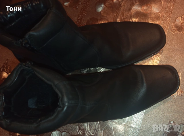 Нови Мъжки Зимни Боти Изцяло от Естествена Кожа 43, снимка 14 - Мъжки боти - 53624867