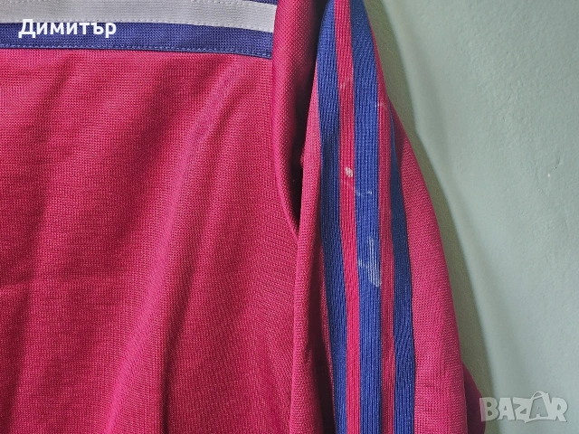 vintage Adidas горнище яке track jacket анцунг retro sport M , снимка 9 - Спортни дрехи, екипи - 53462685