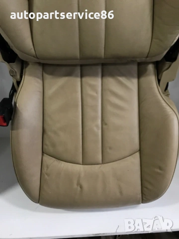 Предна лява кожена седалка  за Mercedes Cls, W219 (2008) , снимка 2 - Части - 54053295