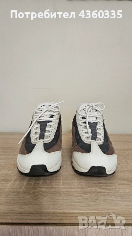 Nike Air Max 95/ Sail/ Black-Cashmere-Dk Driftwood, снимка 4 - Маратонки - 53381135