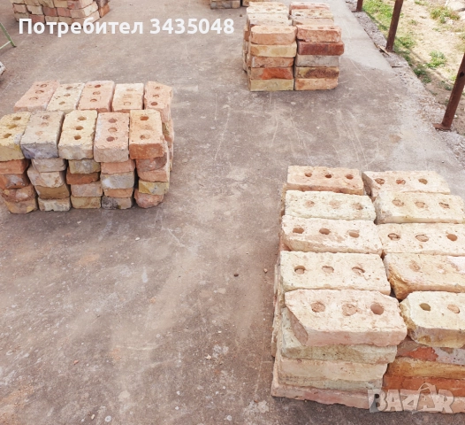Продавам единични тухли и цигли - много здрави, запазени и изчистени., снимка 4 - Строителни материали - 51693176