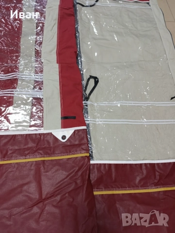 ЧЕТИРИСЕЗОНЕН ФОРСЕЛТ ЗА КАРАВАНА ISABELLA VENTURA ATLANTIC. РАЗМЕР 975СМ (961-985)СМ ЗЕМЯ-ЗЕМЯ, снимка 7 - Палатки - 52776616