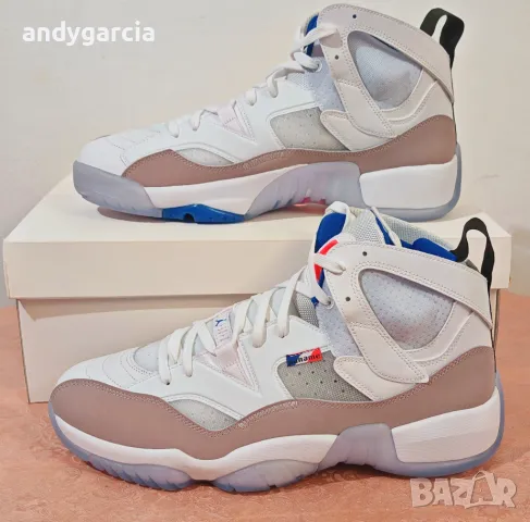 Nike Air JORDAN JUMPMAN TWO TREY 45-ти номер 29см стелка чисто нови маратонки с кутия, снимка 16 - Маратонки - 49287080