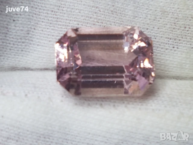 КУНЦИТ (АФГАНИСТАН) 11.54 кт. 14х11 мм., снимка 3 - Други - 51206646