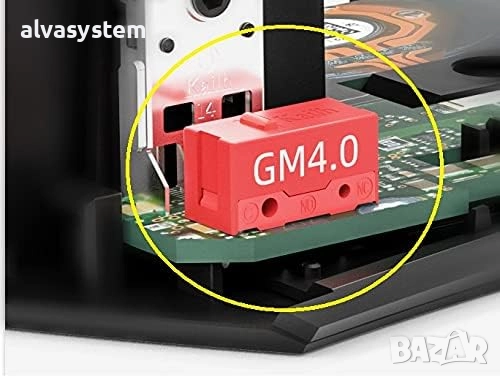Kailh GM 4.0 микроключове за геймърска мишка 60 милиона цикъла, снимка 2 - Клавиатури и мишки - 51693381