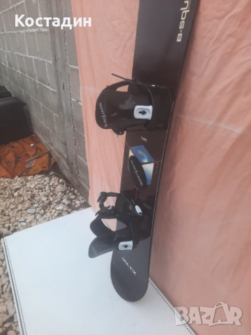 Сноуборд  B-square multix 145см.   с автомати , снимка 7 - Зимни спортове - 52461668