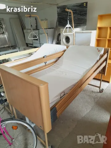 Болнично Легло с Матрак-BURMEIER-внос от Германия!КАТО НОВО!