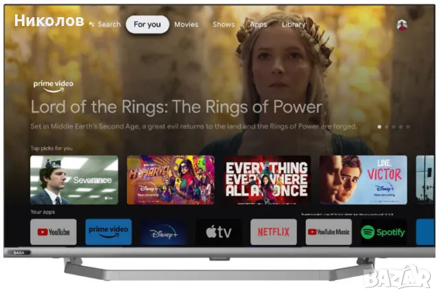 Телевизор Saba 32" Android( Смарт) Кашон