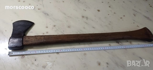 Рядък немски топор - ,,Ochsenkopf "- 1000гр. , снимка 3 - Антикварни и старинни предмети - 52604711